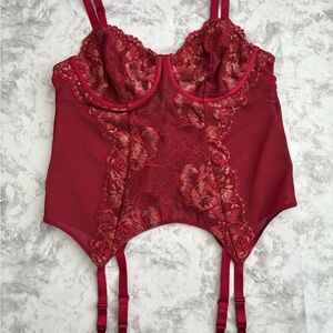 Elegant Red Babydoll